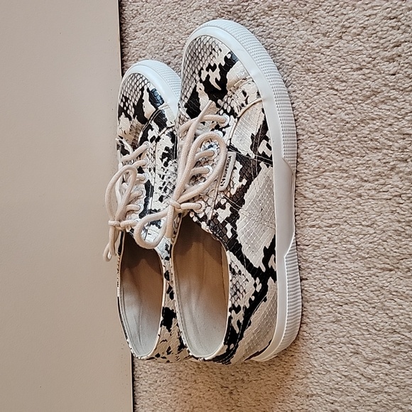 Superga snake print women's sneaker - Picture 2 of 9